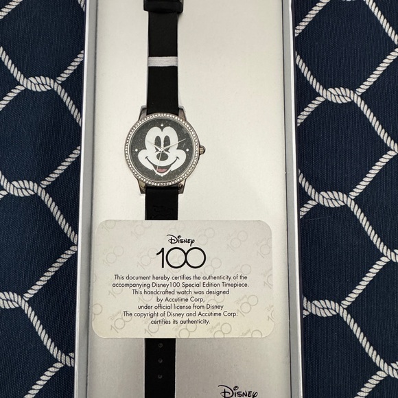 Disney Accessories - Disney 100 Years Special Edition Watch with Black Strap